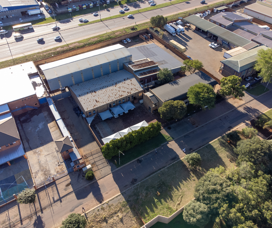 Aerial view Facility